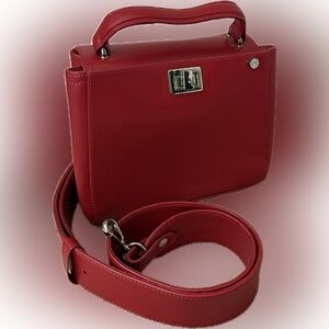 Chic Red Crossbody Bag